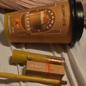Glamlite Caramel Frappe Lip Liner Set - Brown